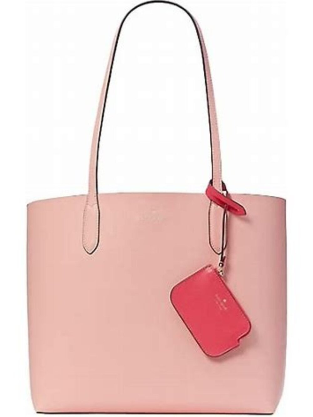 New Kate Spade Ava Reversible Pink & Dark Pink Tote Bag Purse